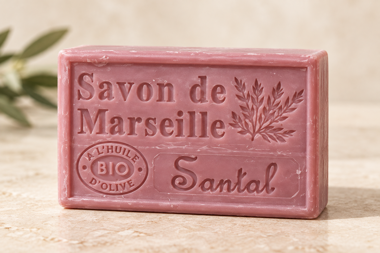 Savon de Marseille – Santal sæbe
