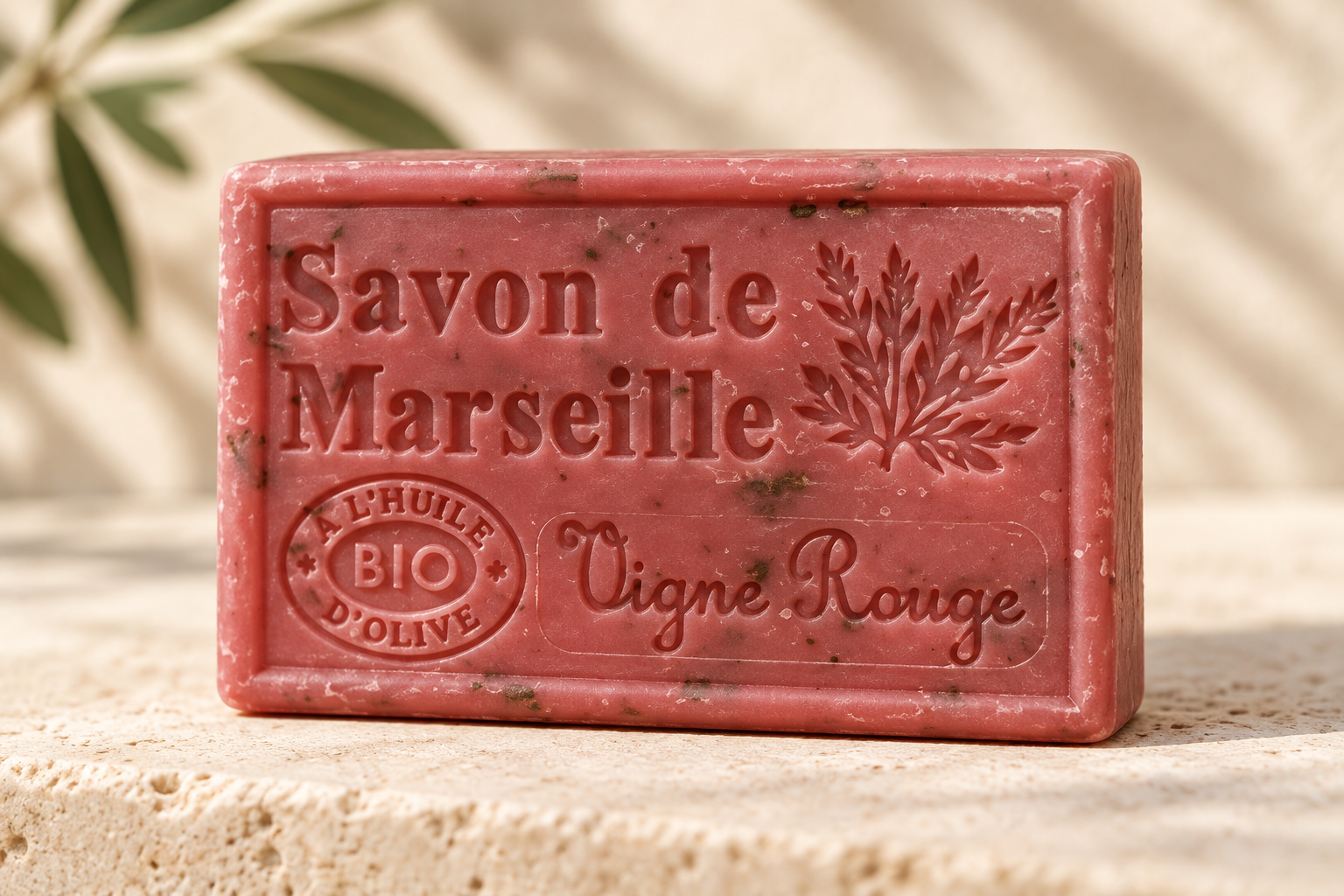 Savon de Marseille – Vigne Rouge sæbe