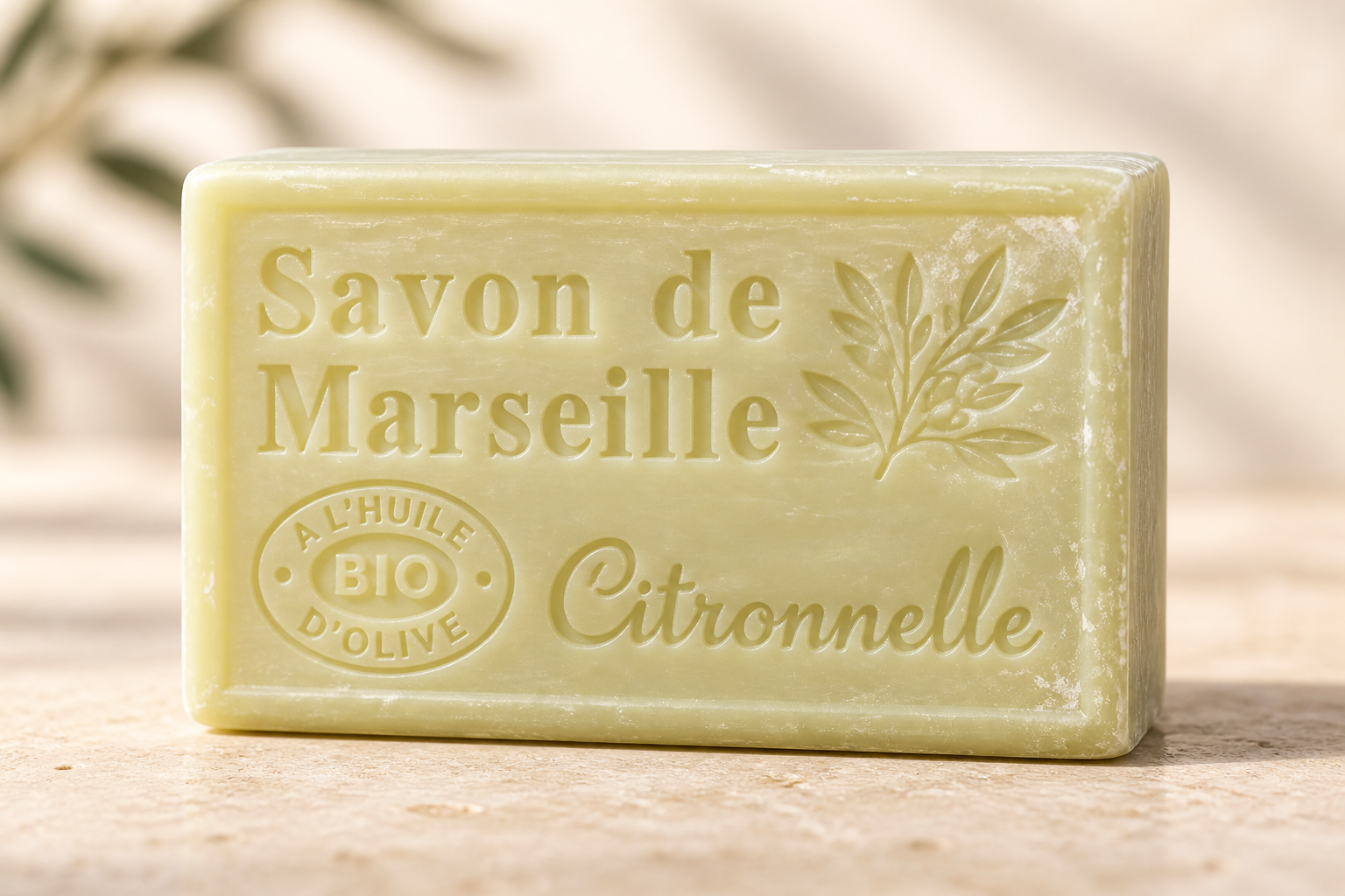 Savon de Marseille – Citronnelle sæbe